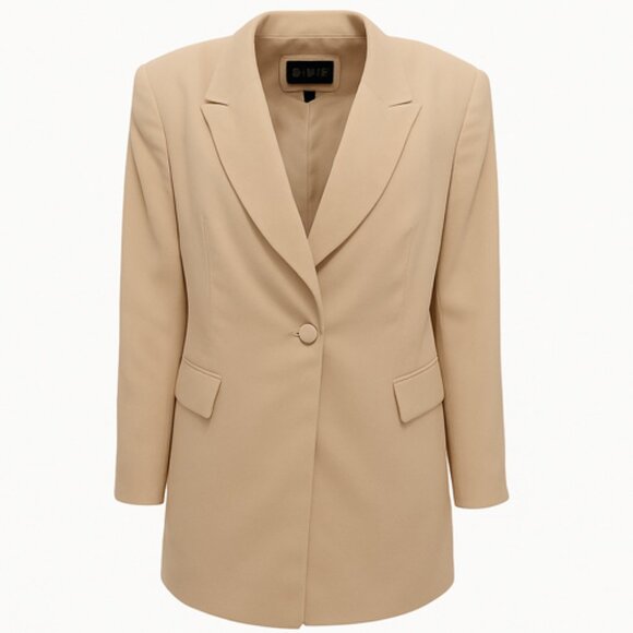 ELOQUII - Beige Blazer - Picture 1 of 2